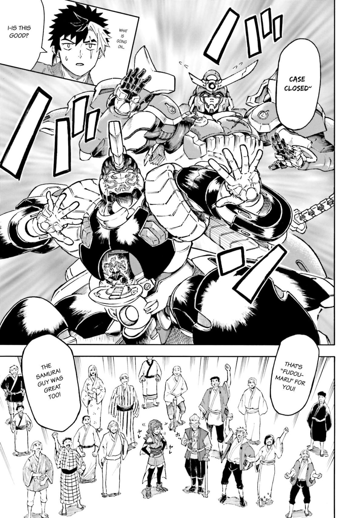 Mobile War History Gundam Burai chapter 5 - page 21
