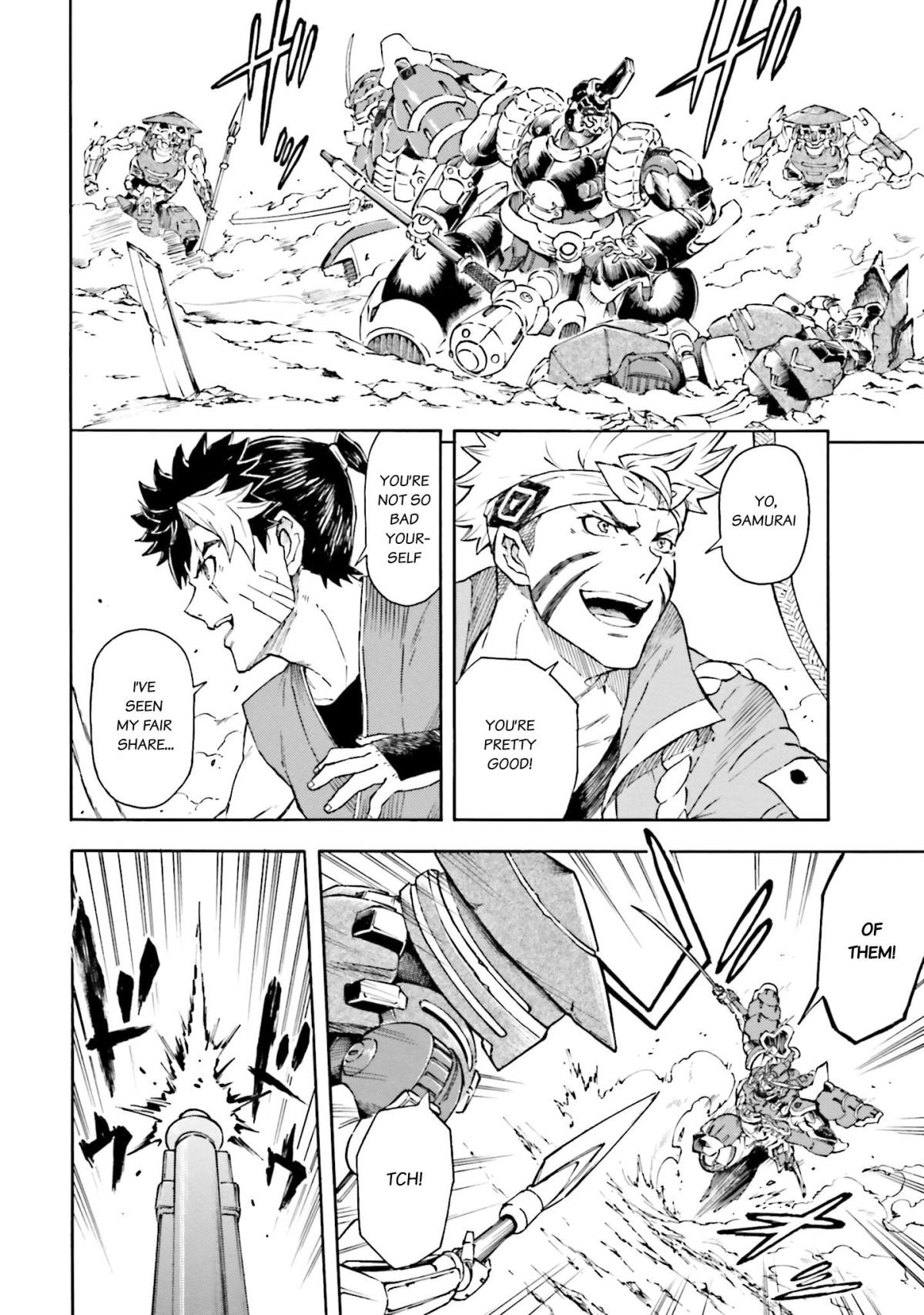 Mobile War History Gundam Burai chapter 5 - page 4