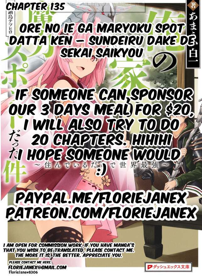 Ore no ie ga Maryoku Spot Datta Ken - Sundeiru Dake de Sekai Saikyou chapter 135 - page 14