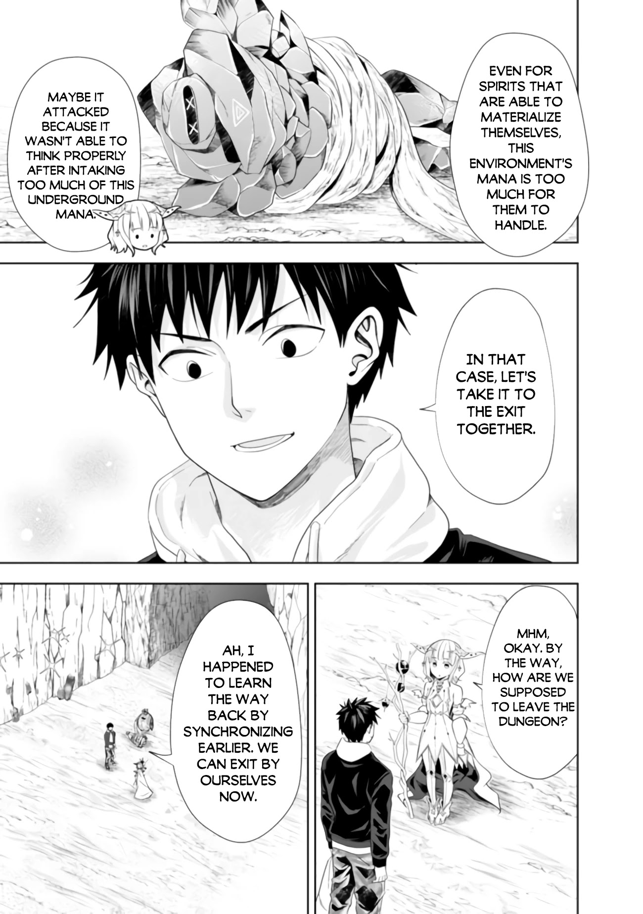 Ore no ie ga Maryoku Spot Datta Ken - Sundeiru Dake de Sekai Saikyou chapter 99 - page 10
