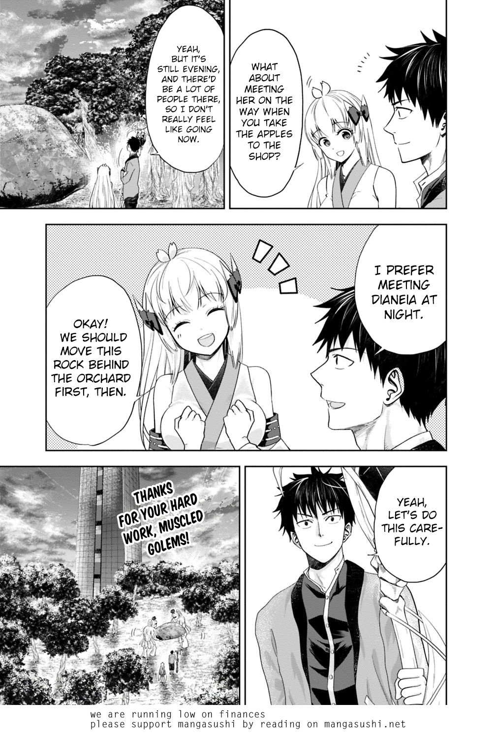 Ore no ie ga Maryoku Spot Datta Ken - Sundeiru Dake de Sekai Saikyou chapter 72 - page 14