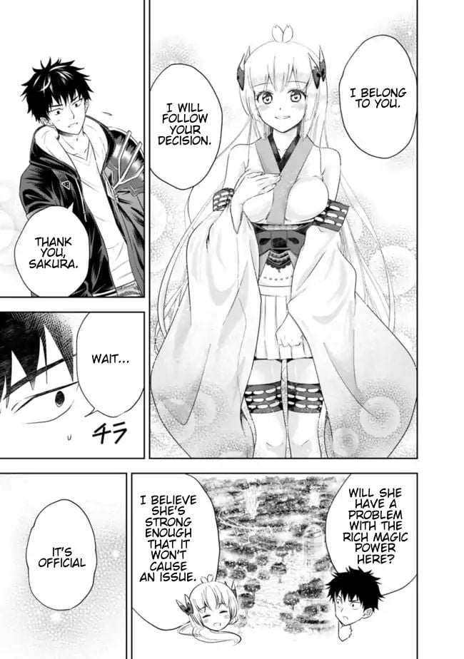 Ore no ie ga Maryoku Spot Datta Ken - Sundeiru Dake de Sekai Saikyou chapter 26 - page 9