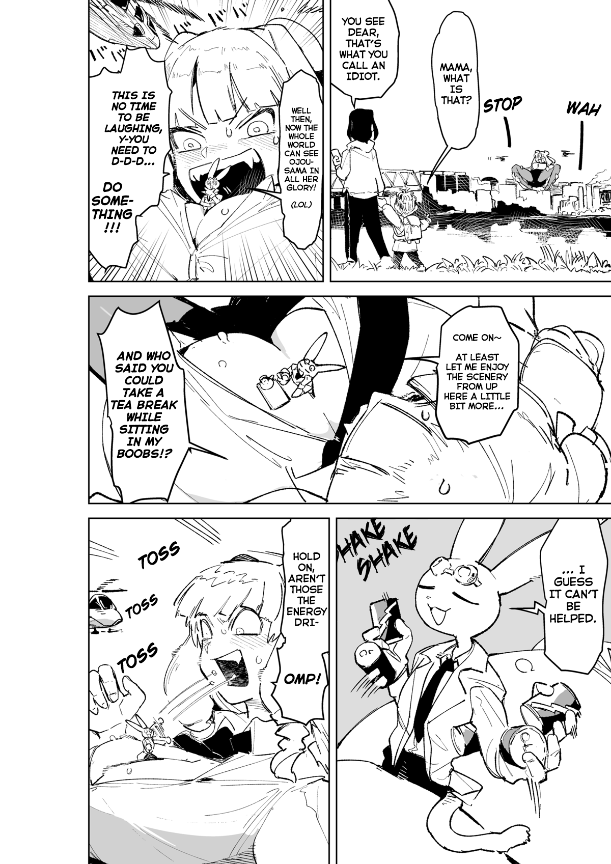 Giant Ojou-Sama chapter 1 - page 10