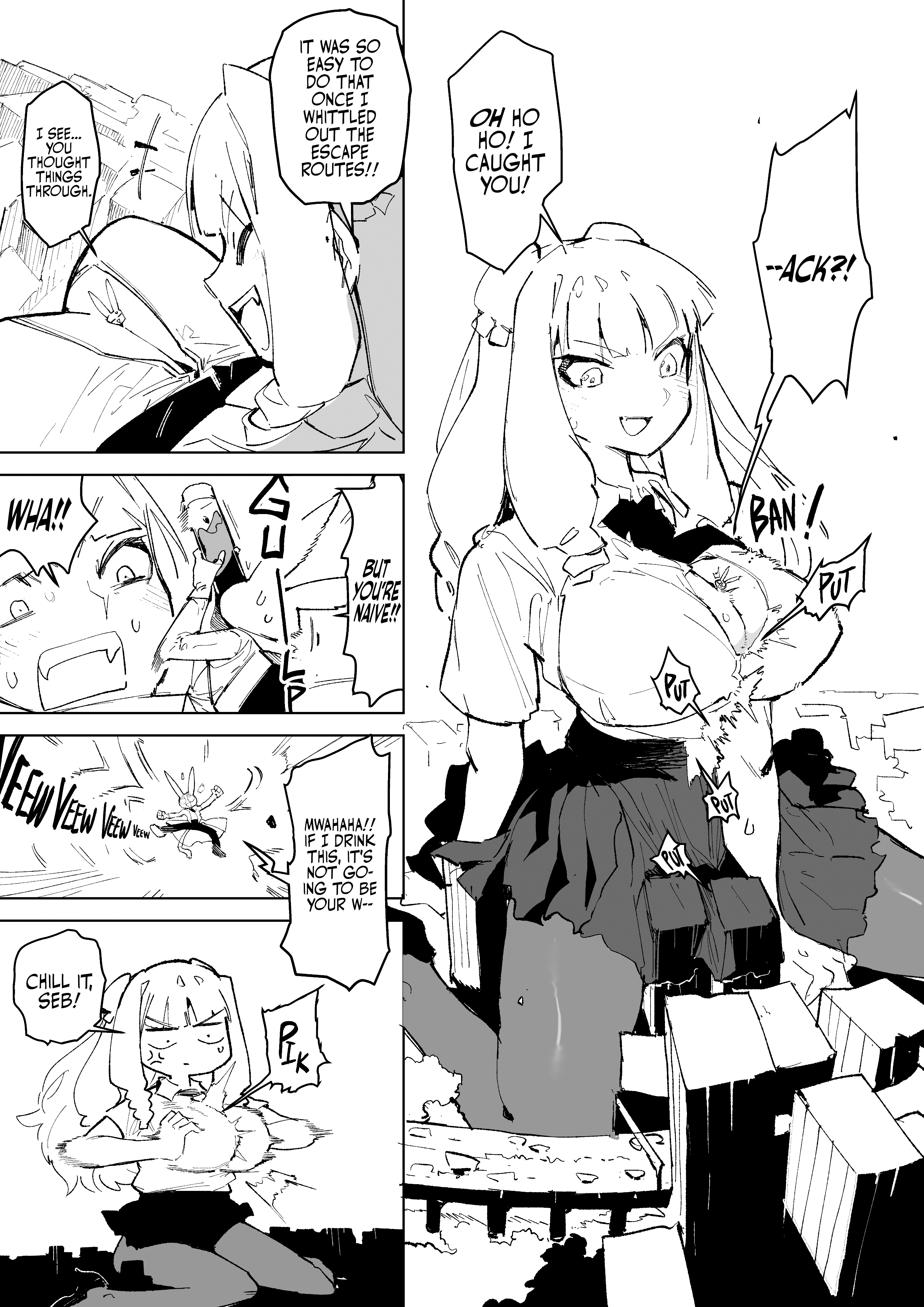 Giant Ojou-Sama chapter 2 - page 10