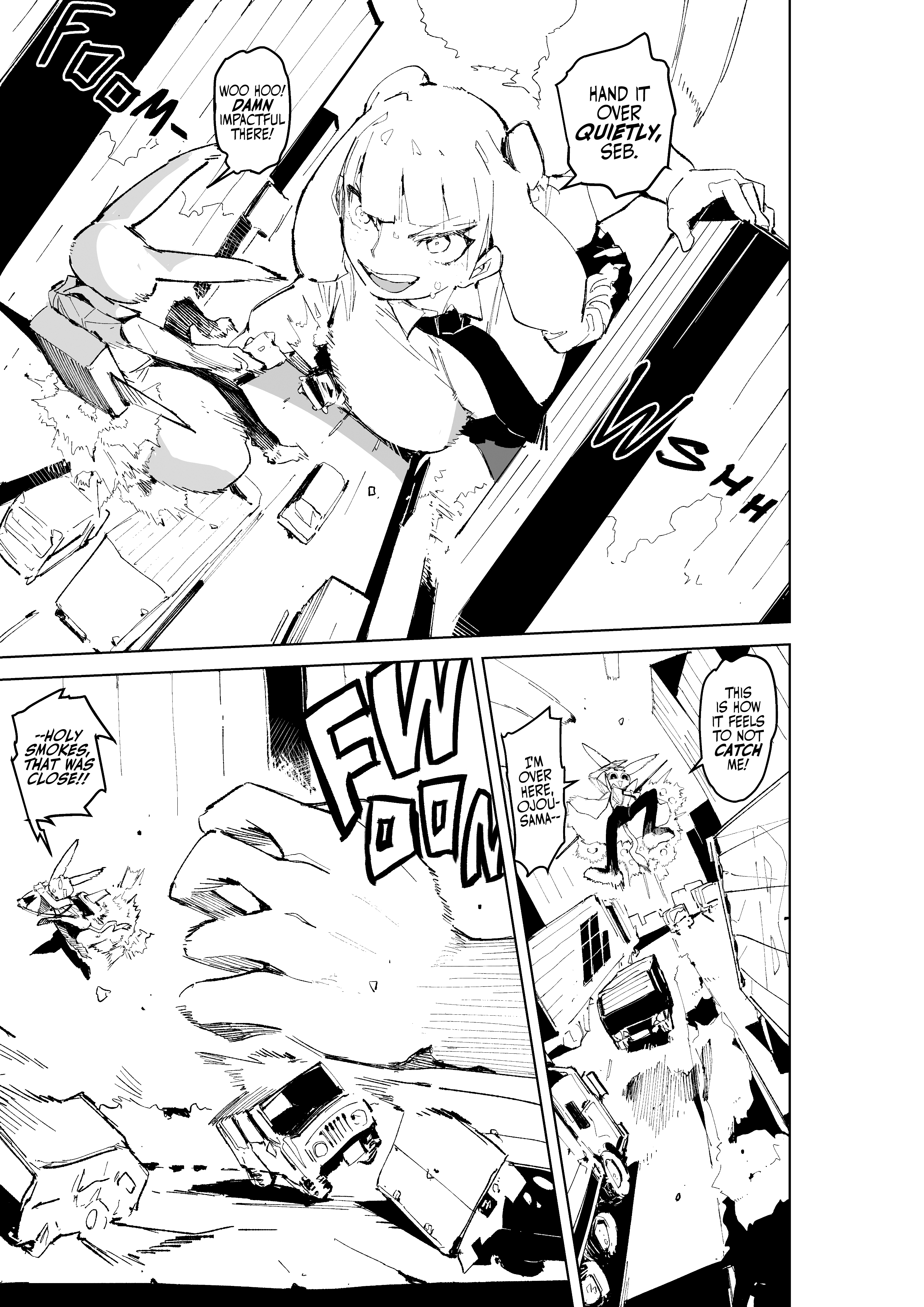 Giant Ojou-Sama chapter 2 - page 6