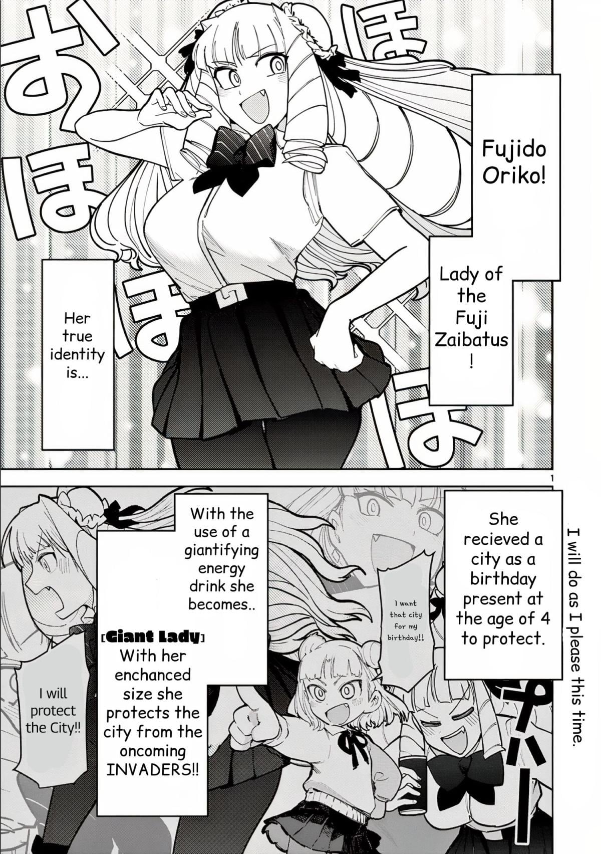 Giant Ojou-Sama chapter 29 - page 1