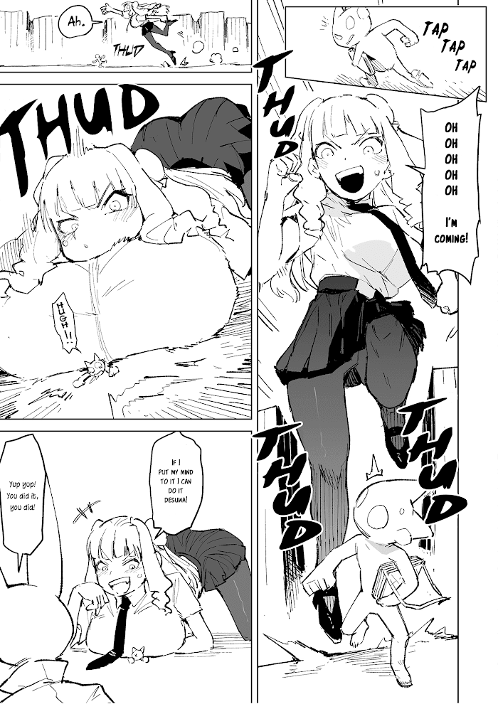 Giant Ojou-Sama chapter 3.3 - page 2
