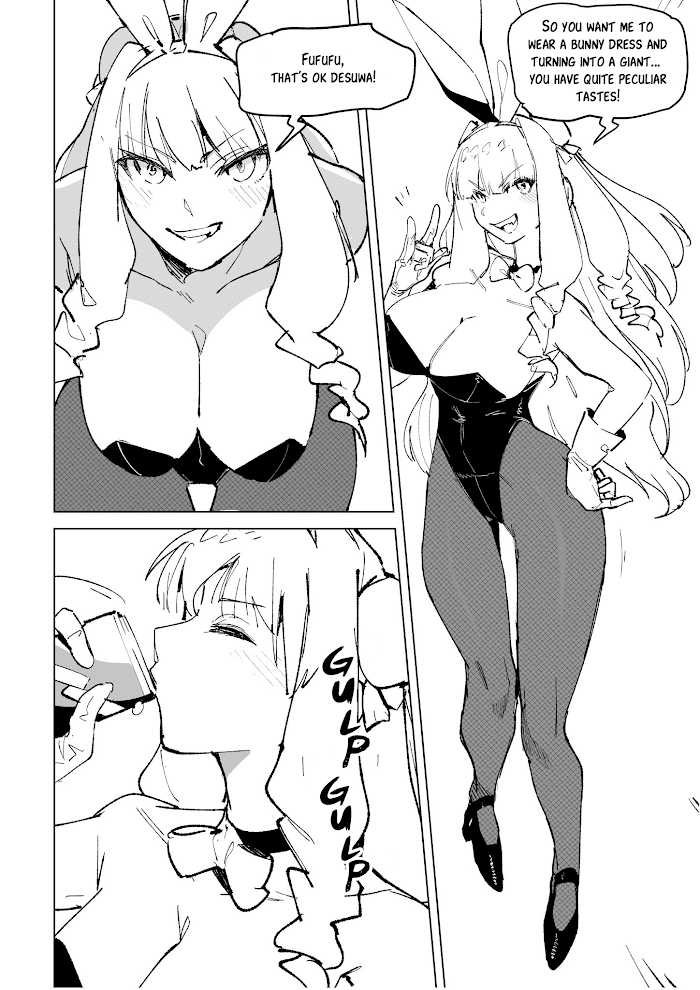 Giant Ojou-Sama chapter 3.4 - page 1