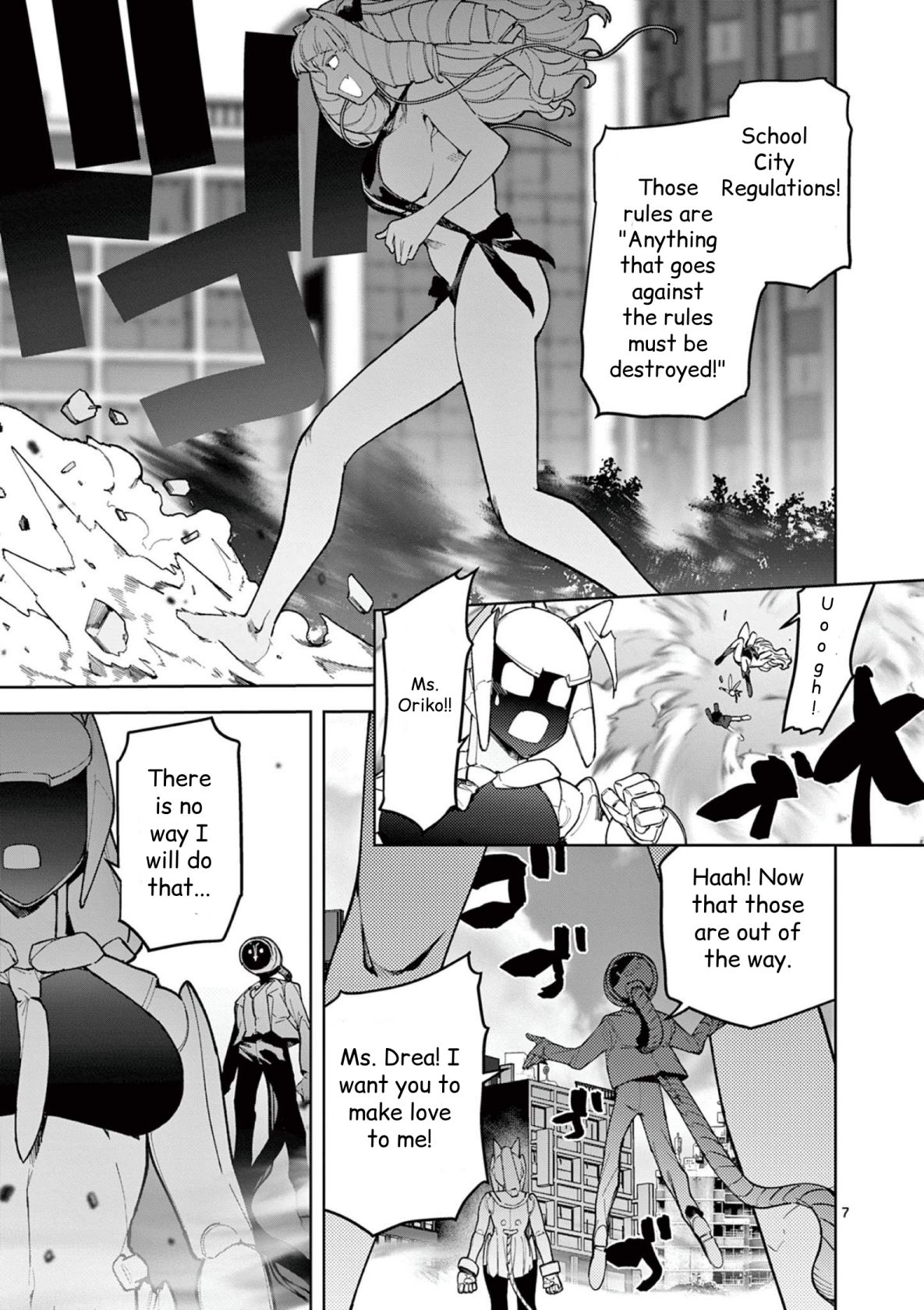 Giant Ojou-Sama chapter 35 - page 7
