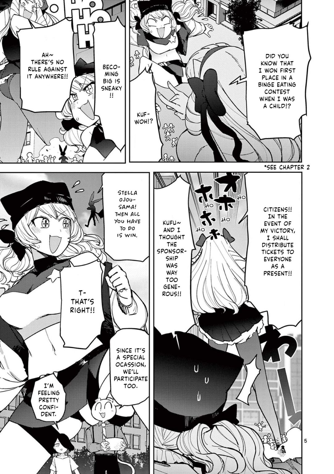 Giant Ojou-Sama chapter 38 - page 5