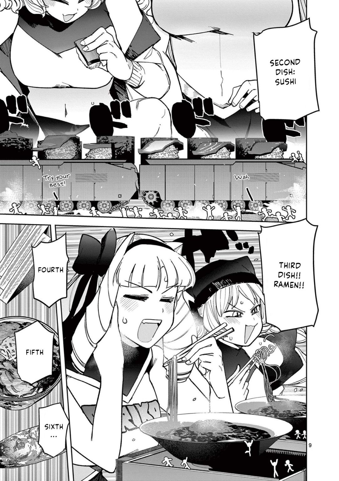 Giant Ojou-Sama chapter 38 - page 9