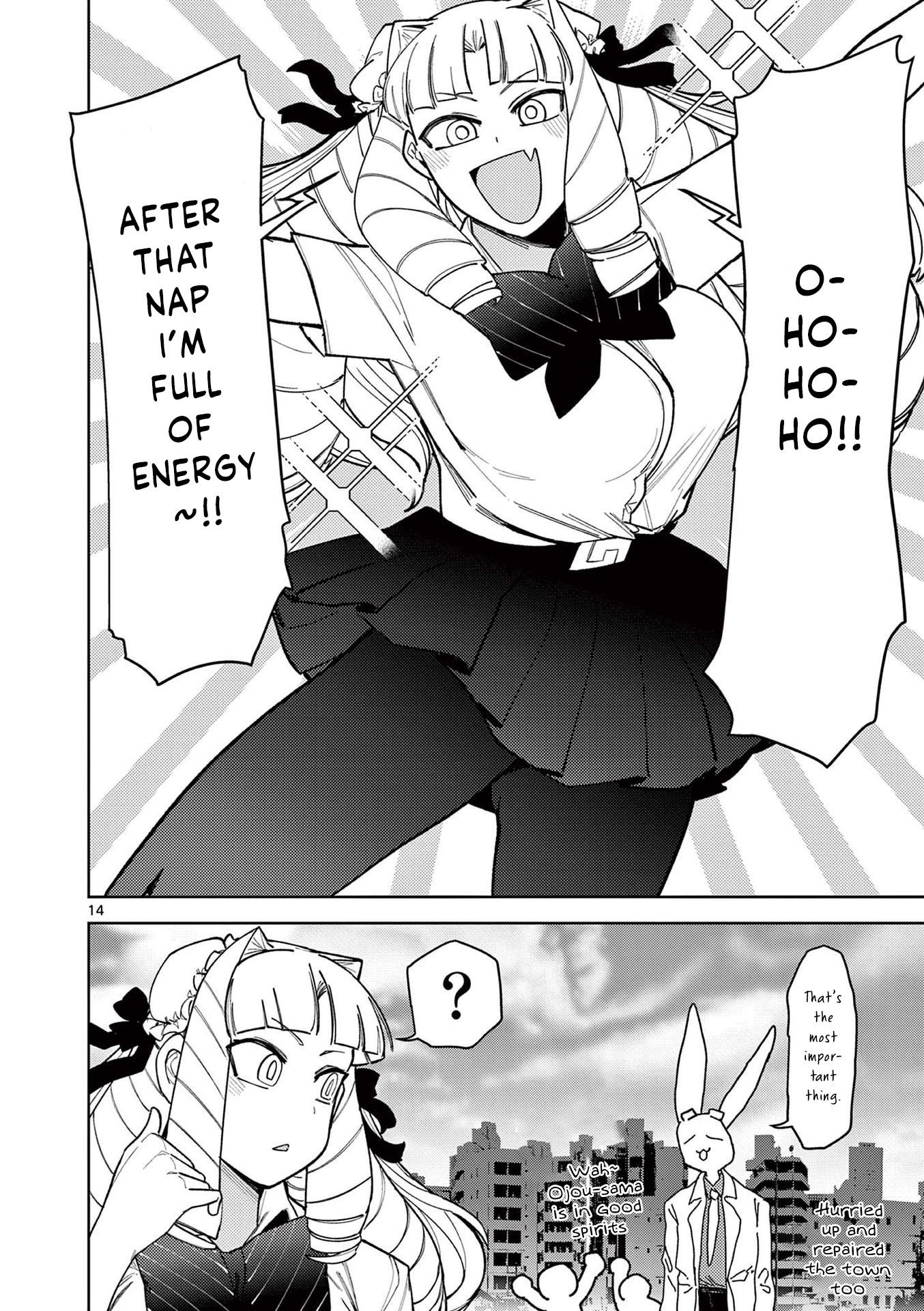 Giant Ojou-Sama chapter 41 - page 14