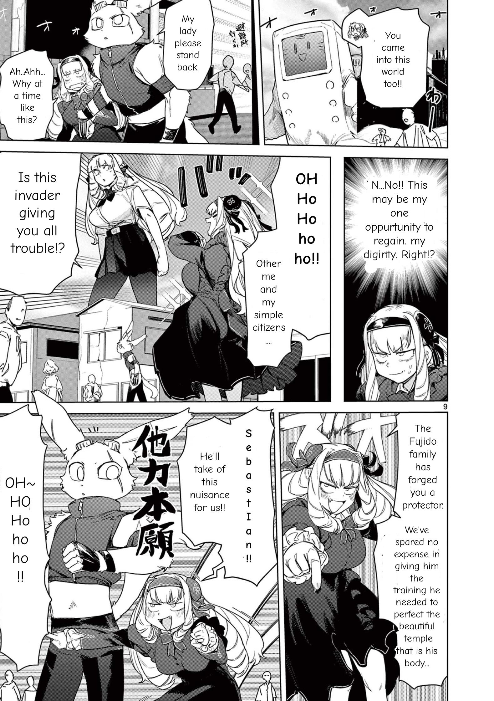 Giant Ojou-Sama chapter 72 - page 11