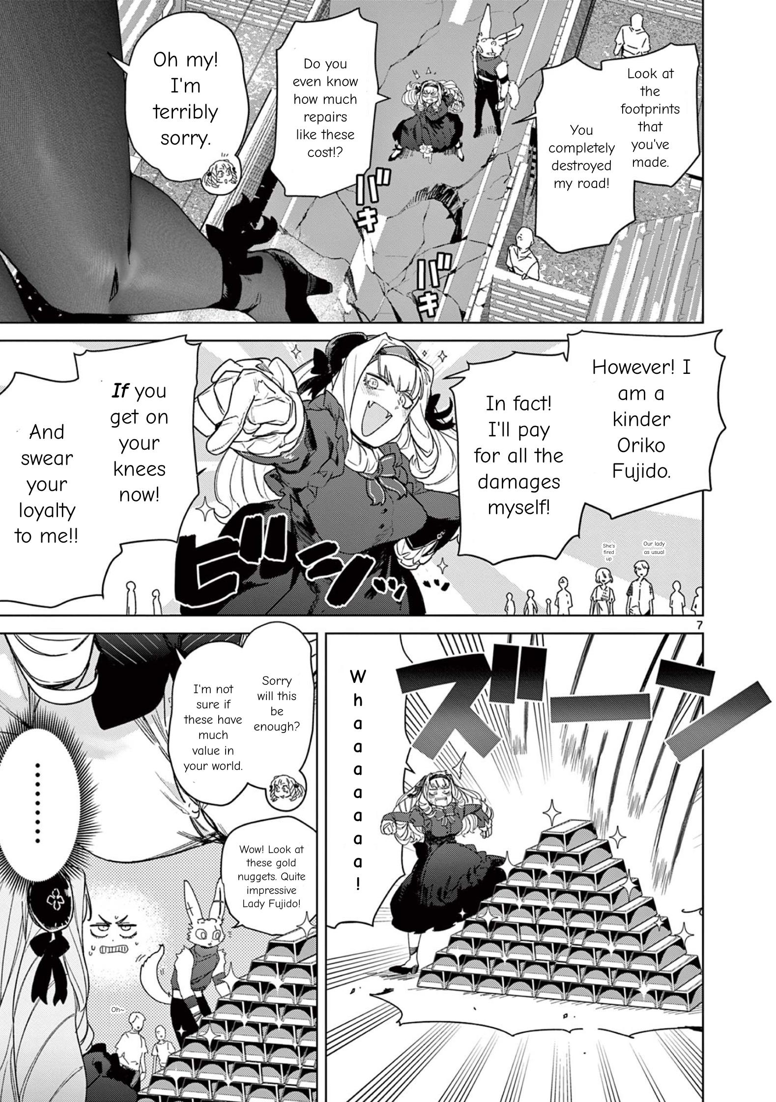 Giant Ojou-Sama chapter 72 - page 9