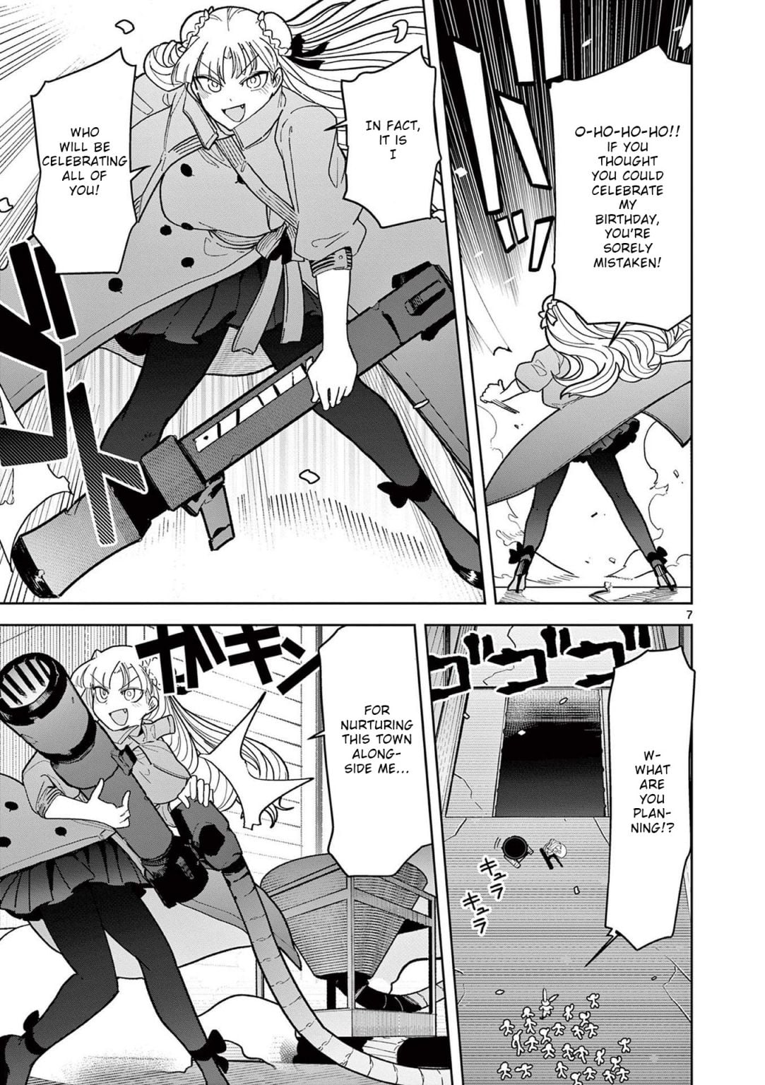 Giant Ojou-Sama chapter 19 - page 7
