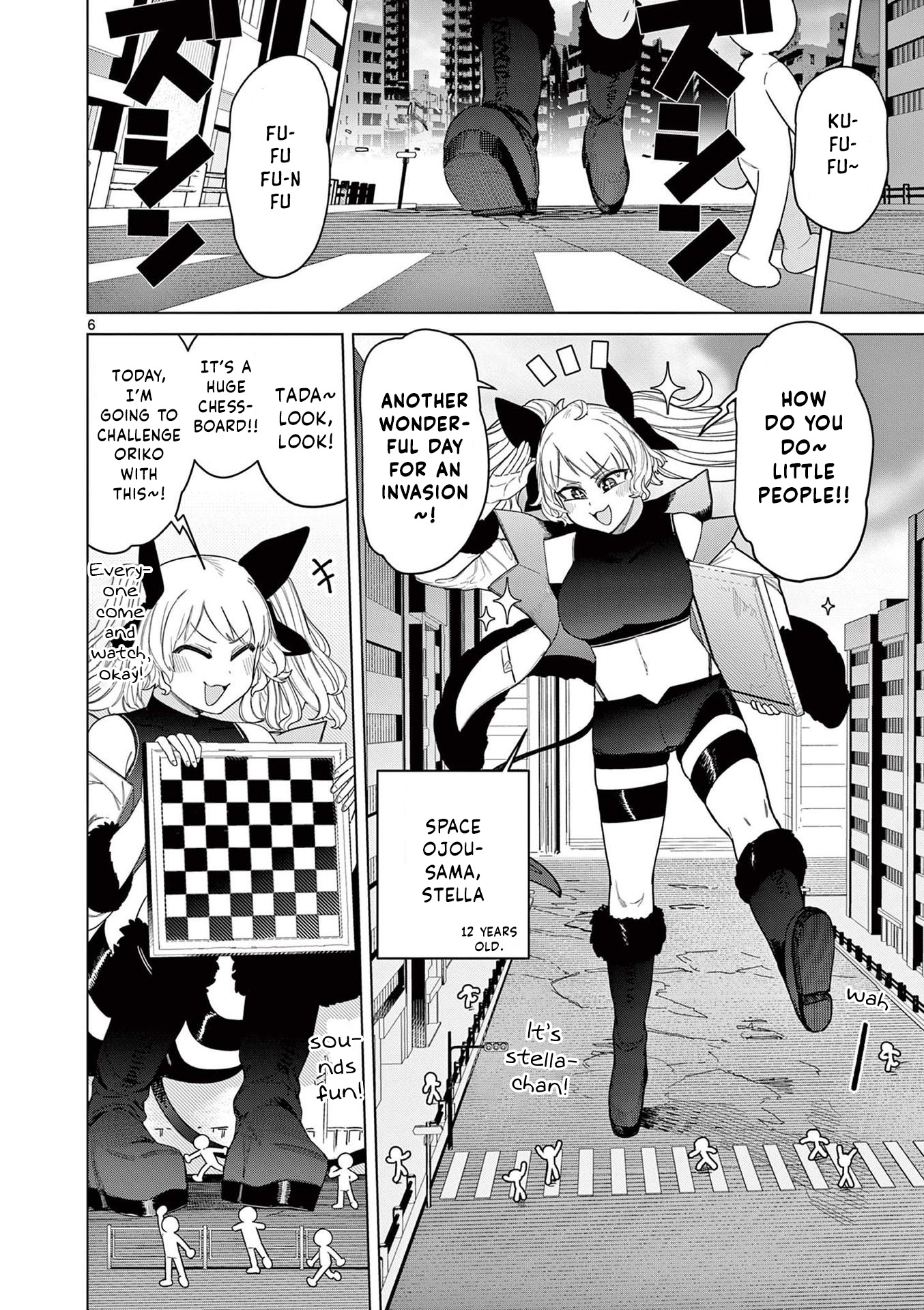 Giant Ojou-Sama chapter 50 - page 6