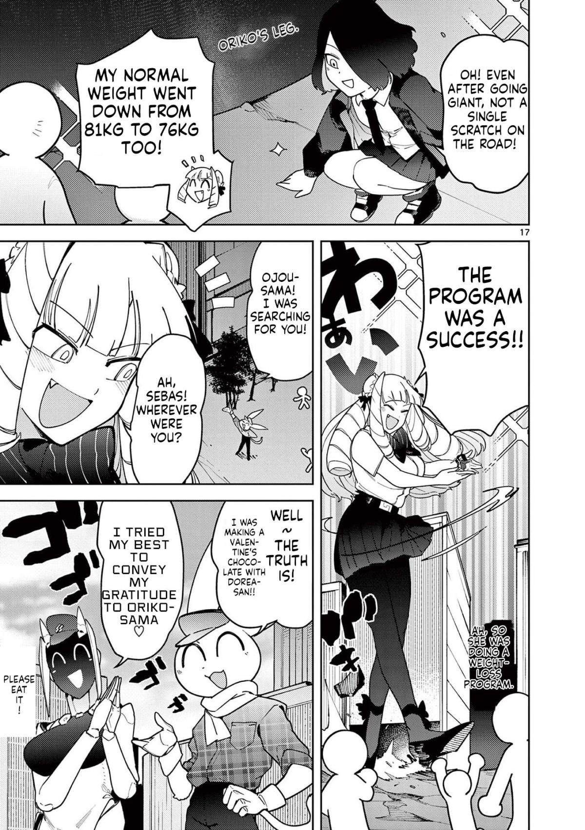 Giant Ojou-Sama chapter 25 - page 17