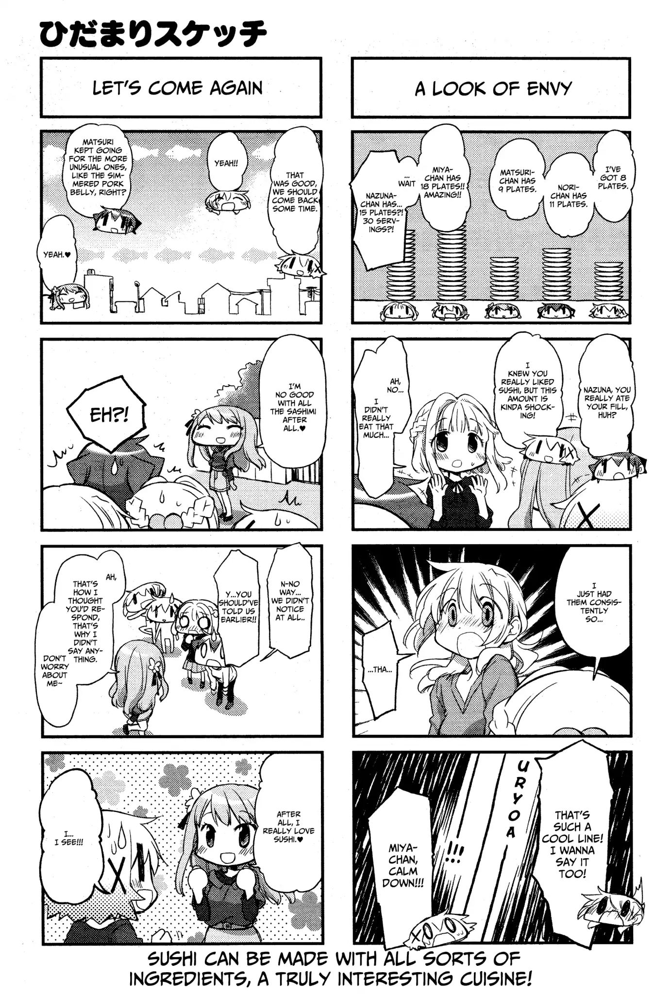 Hidamari Sketch chapter 140 - page 5