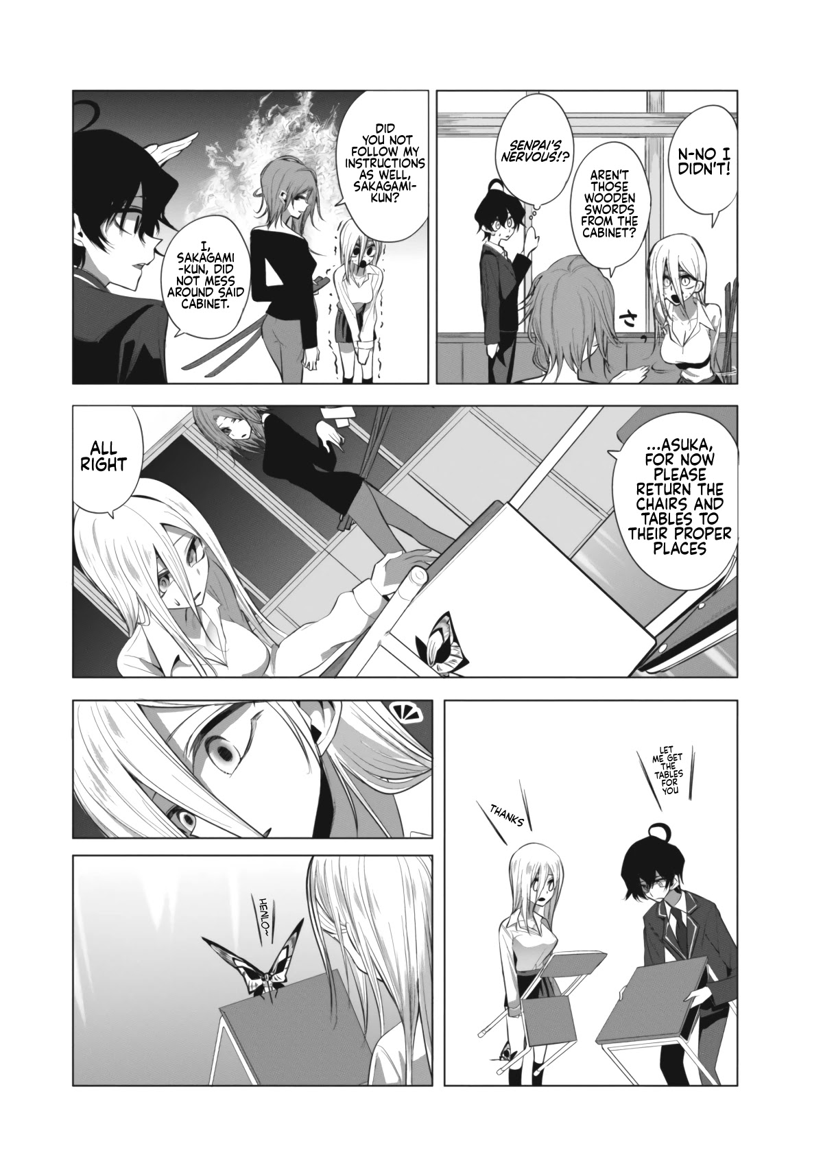 Mizuki-Senpai No Koi Uranai chapter 6 - page 10