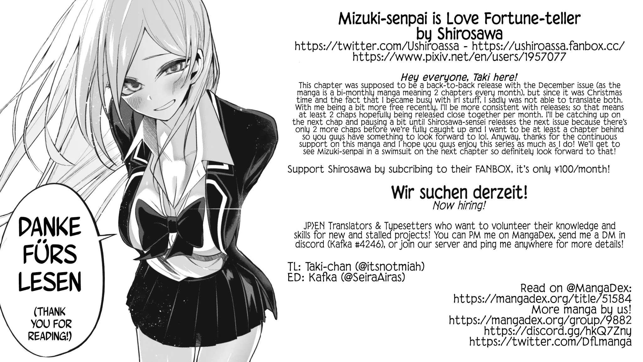 Mizuki-Senpai No Koi Uranai chapter 7 - page 15