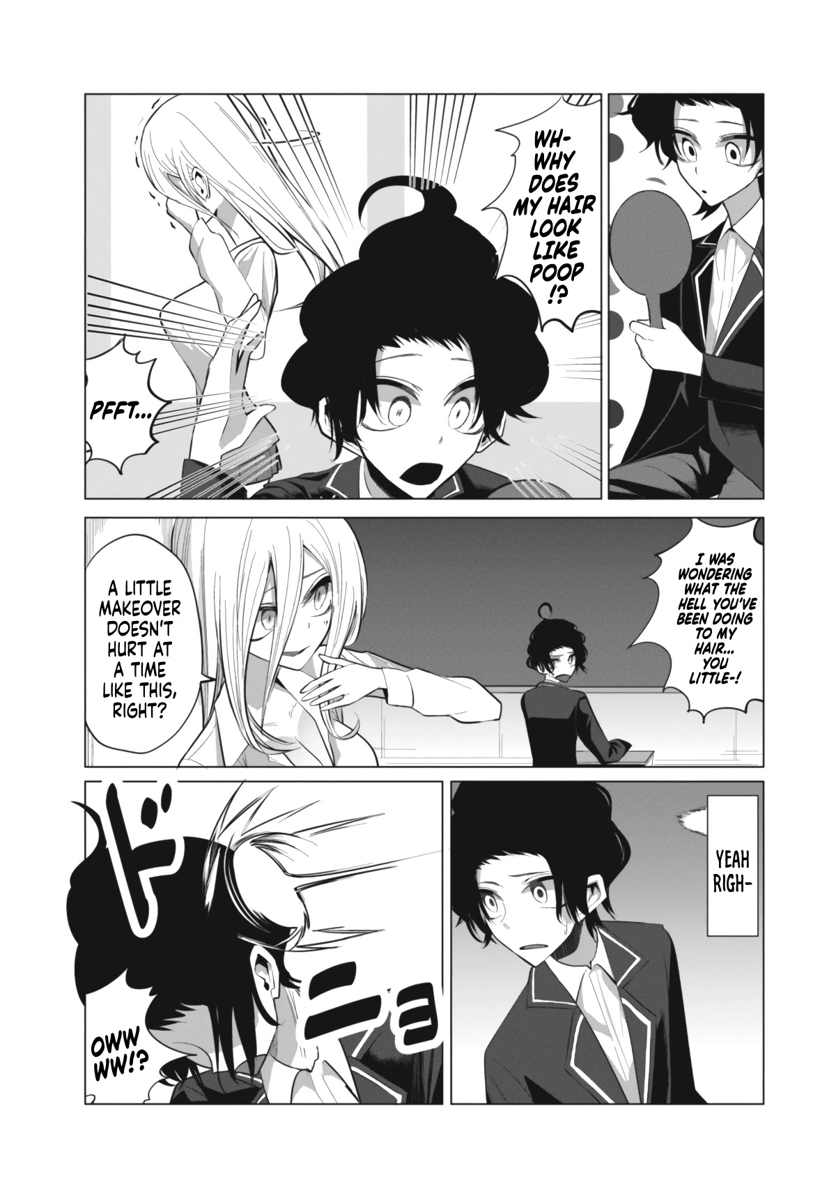Mizuki-Senpai No Koi Uranai chapter 7 - page 5