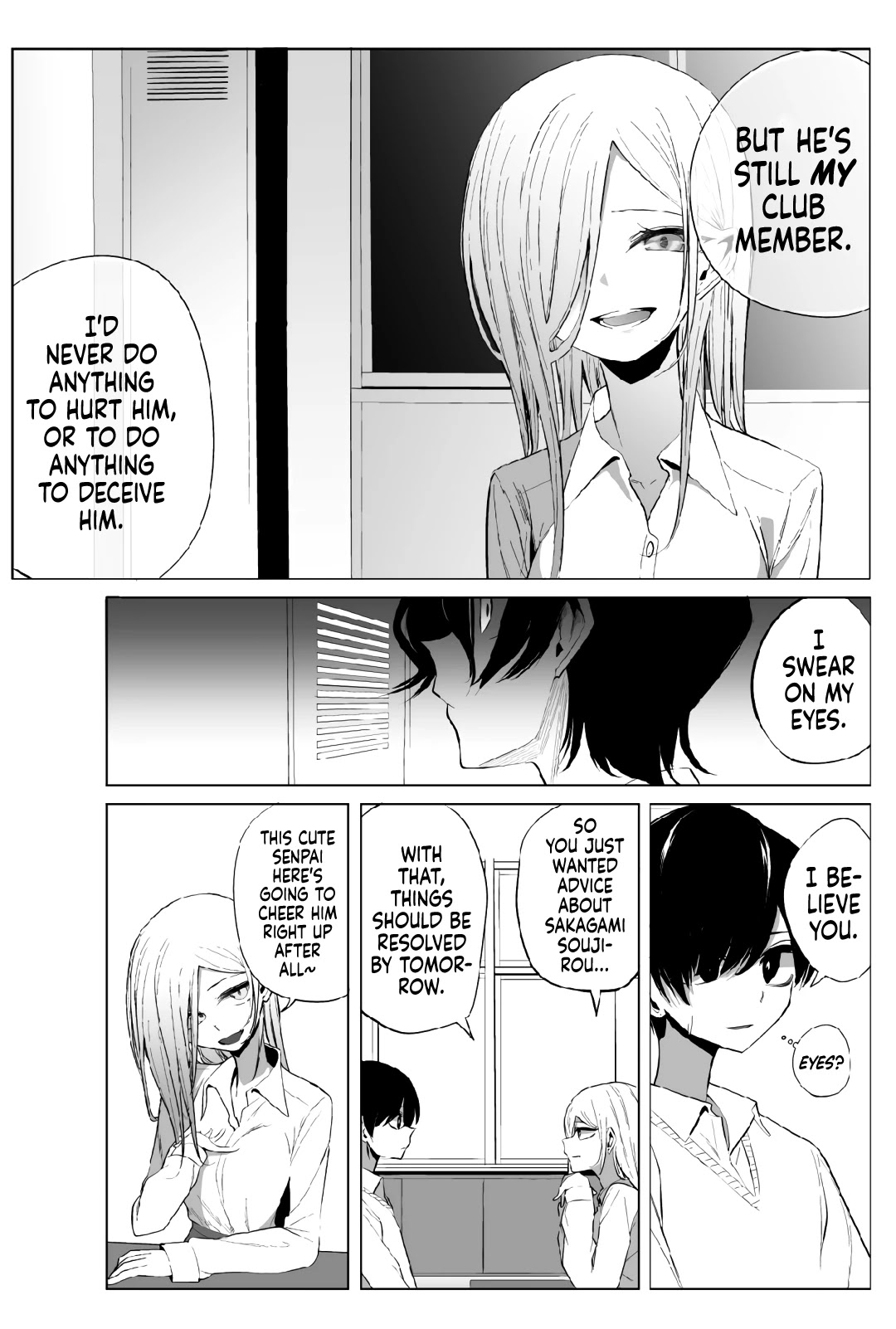 Mizuki-Senpai No Koi Uranai chapter 11 - page 11