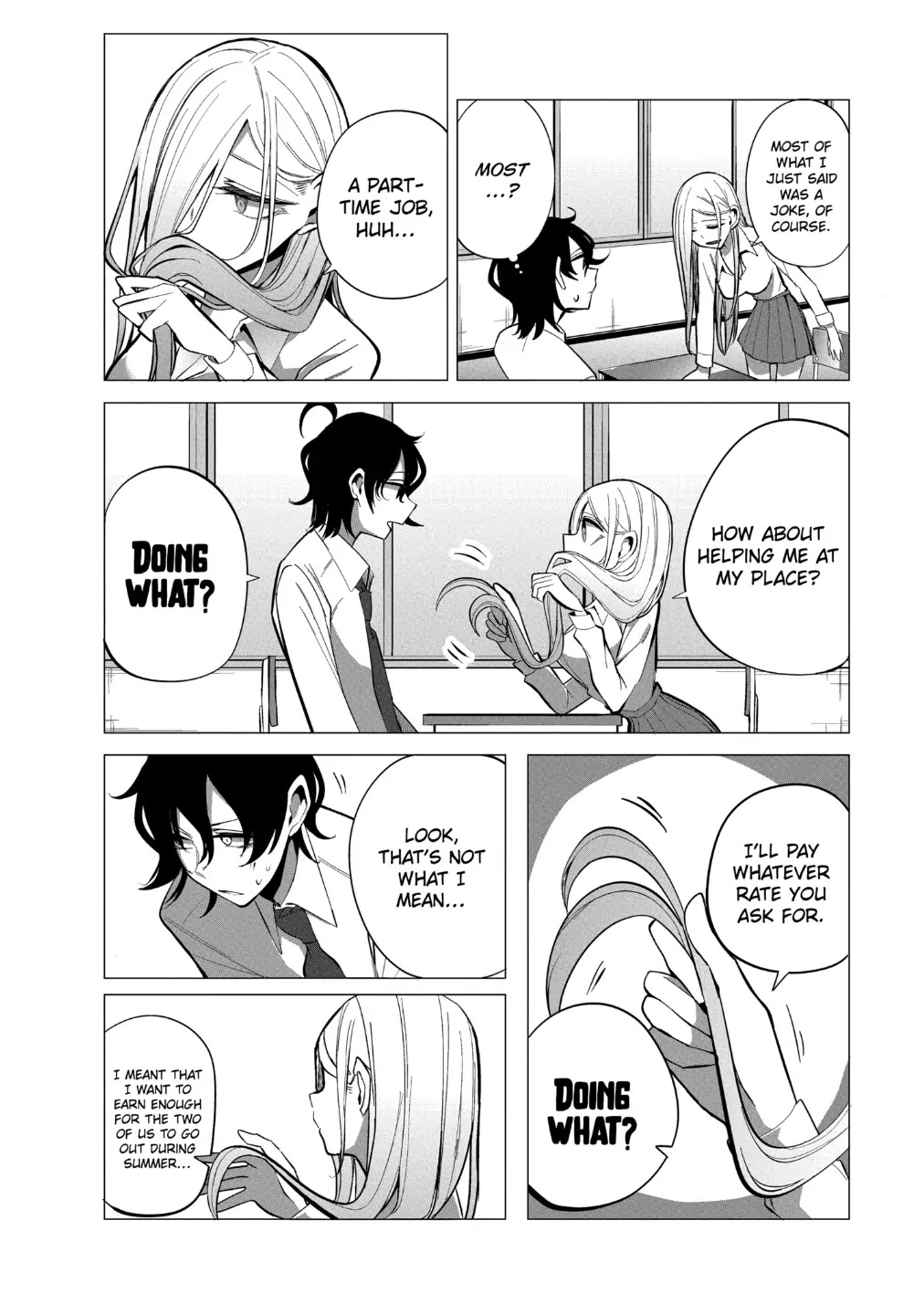 Mizuki-Senpai No Koi Uranai chapter 16 - page 8