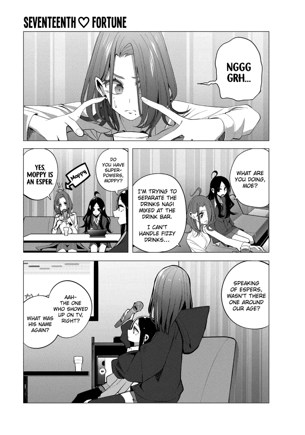 Mizuki-Senpai No Koi Uranai chapter 17 - page 1