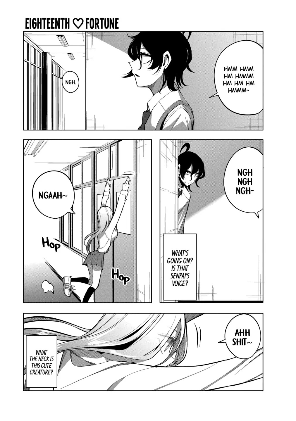 Mizuki-Senpai No Koi Uranai chapter 18 - page 1
