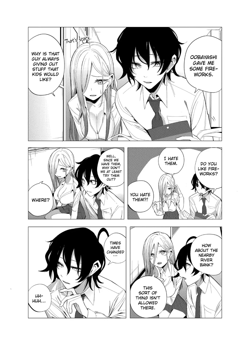 Mizuki-Senpai No Koi Uranai chapter 21 - page 2