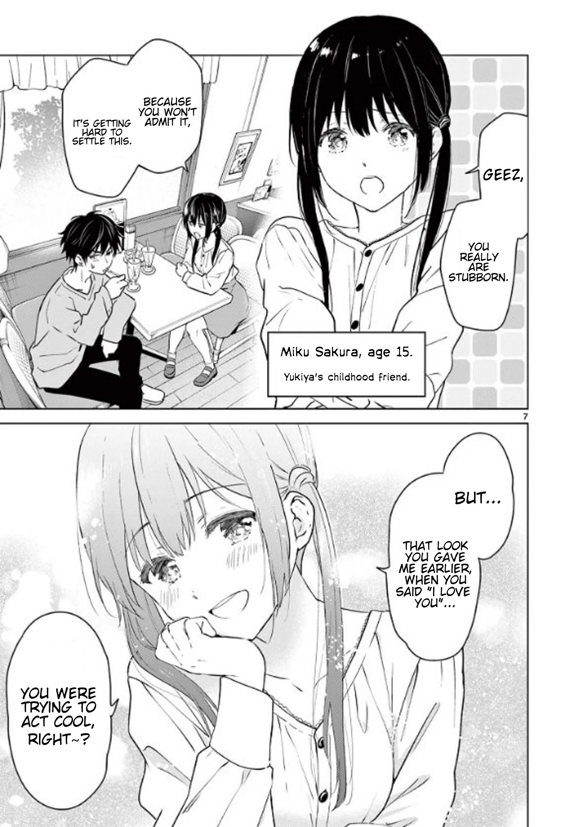 Aishiteru Game wo Owarasetai chapter 1 - page 7