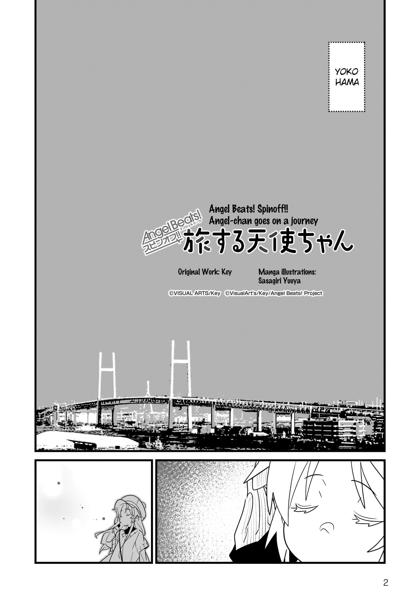 Angel Beats! Tabisuru Tenshi-Chan chapter 1 - page 2