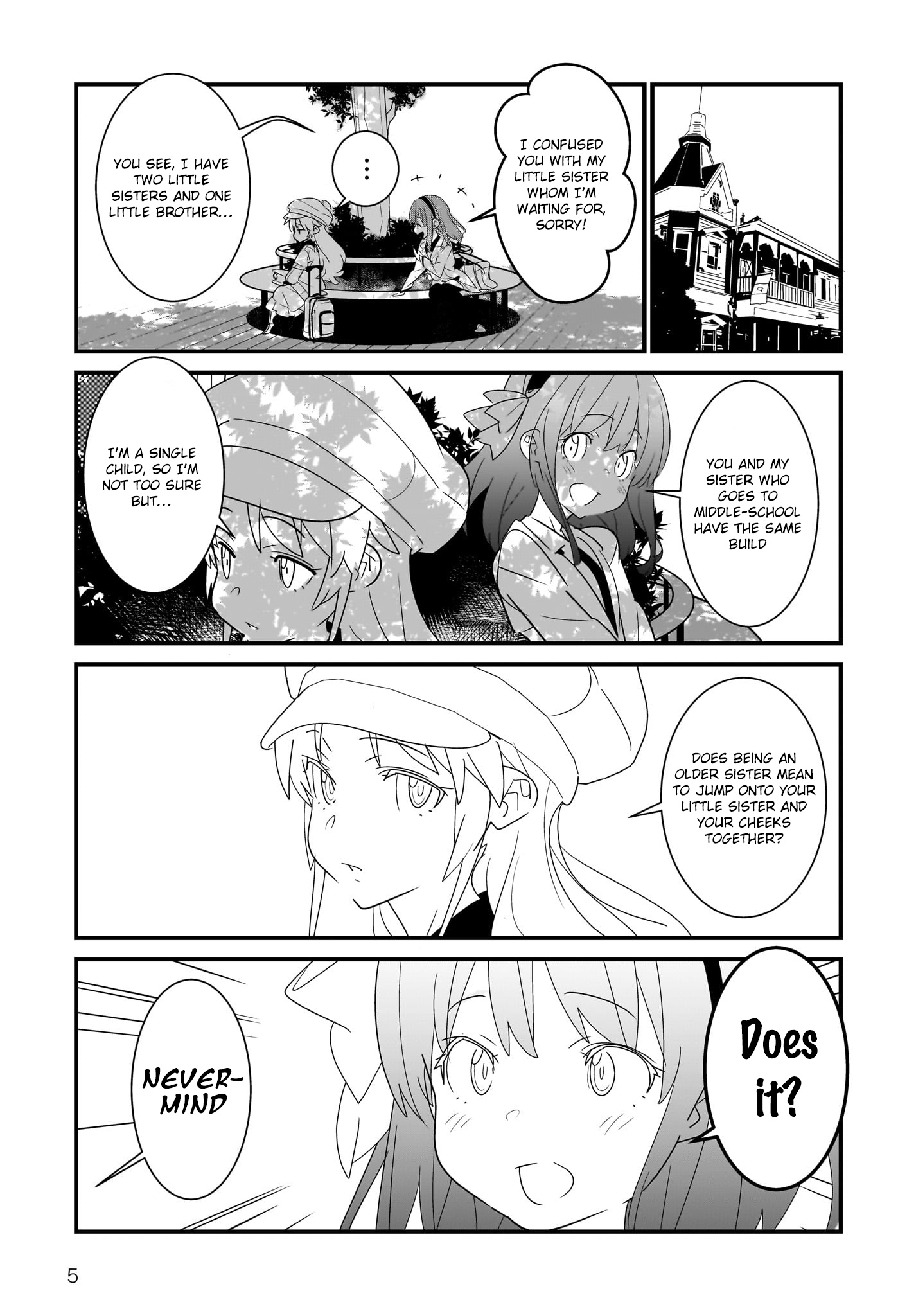 Angel Beats! Tabisuru Tenshi-Chan chapter 1 - page 5