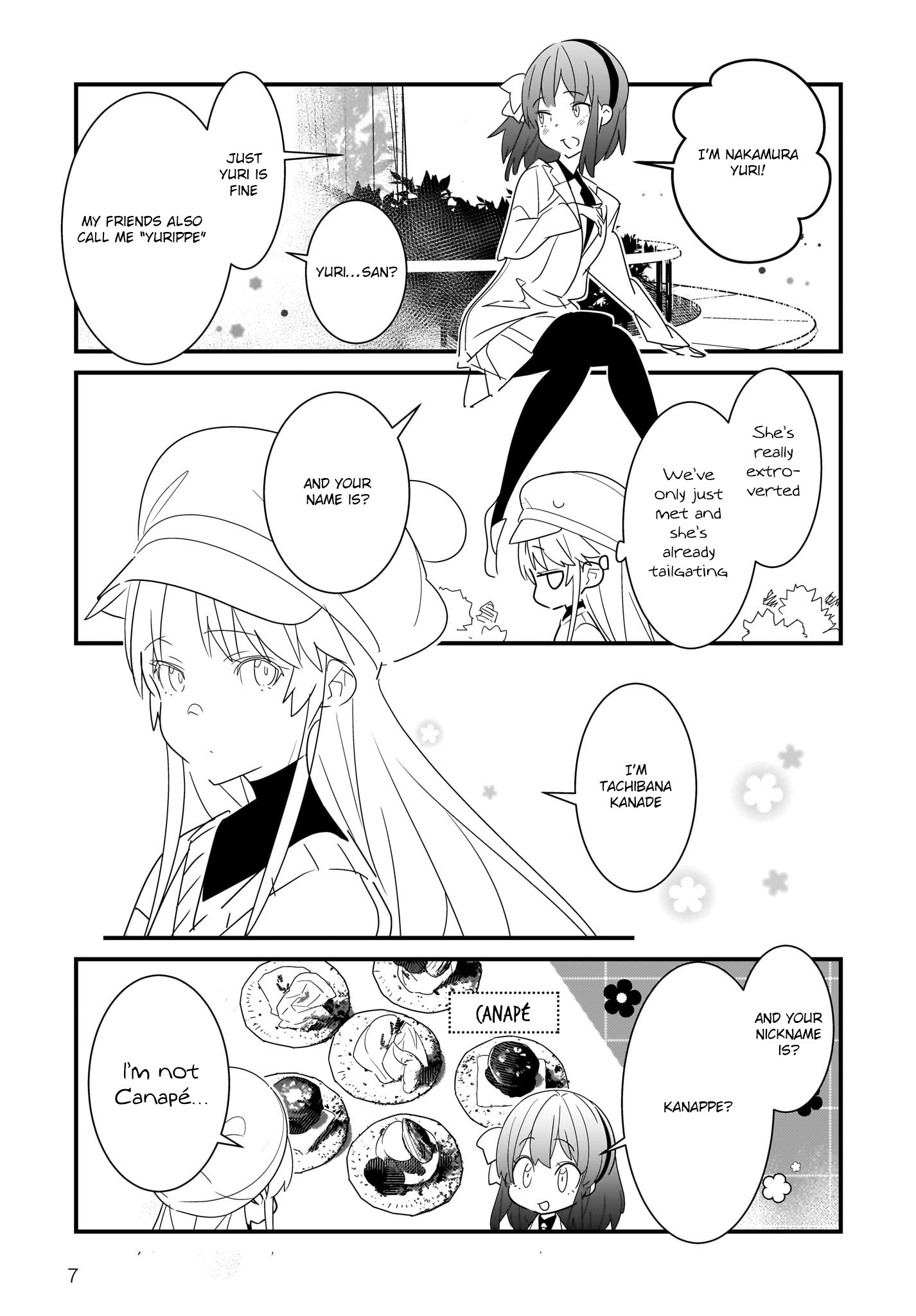 Angel Beats! Tabisuru Tenshi-Chan chapter 1 - page 7
