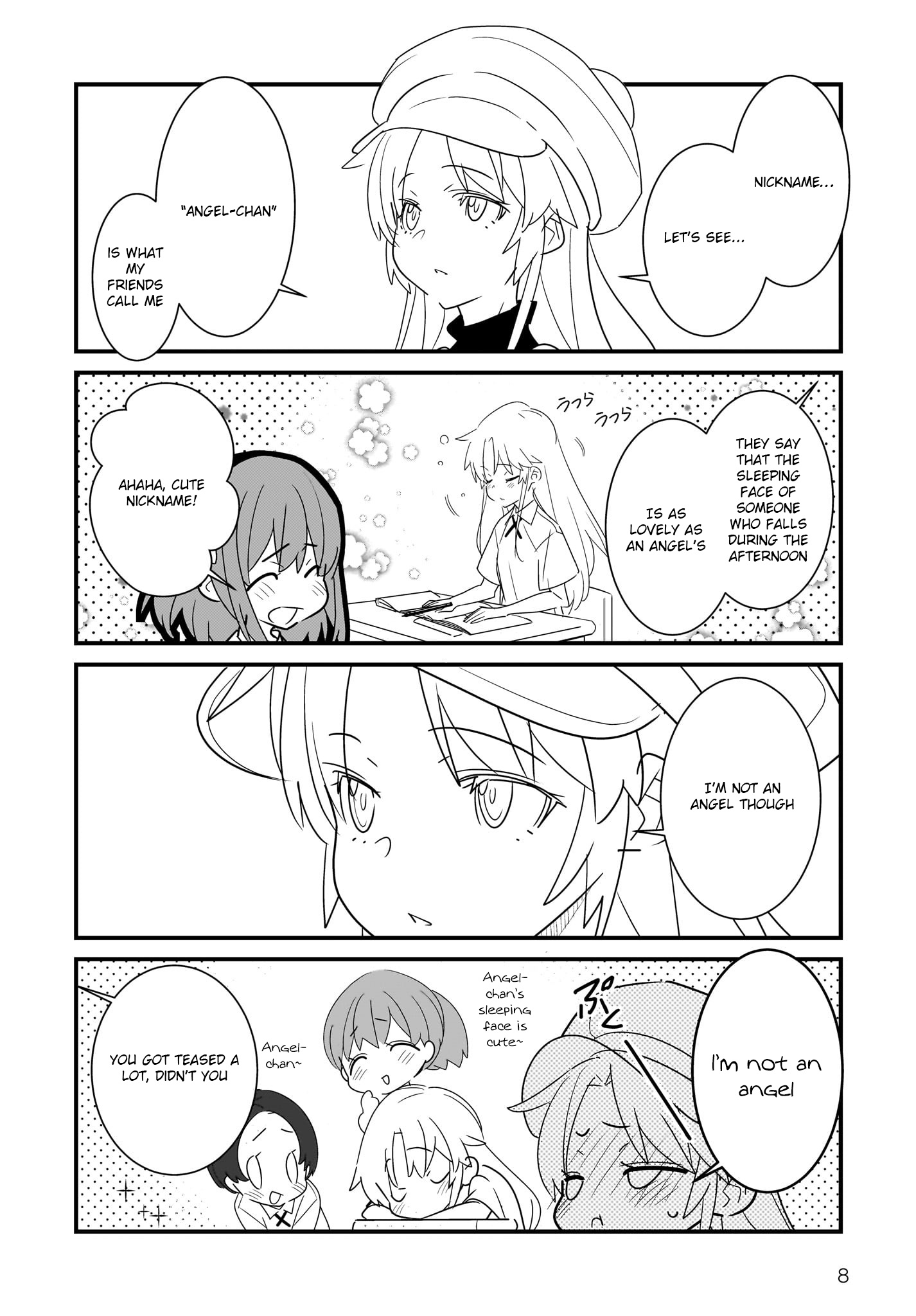 Angel Beats! Tabisuru Tenshi-Chan chapter 1 - page 8