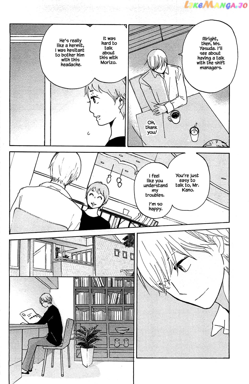 Honya no Mori no Akari chapter 14.1 - page 8