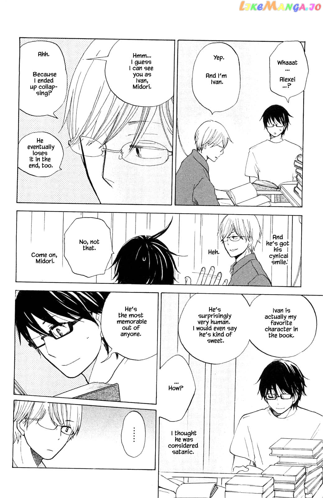 Honya no Mori no Akari chapter 14.2 - page 11