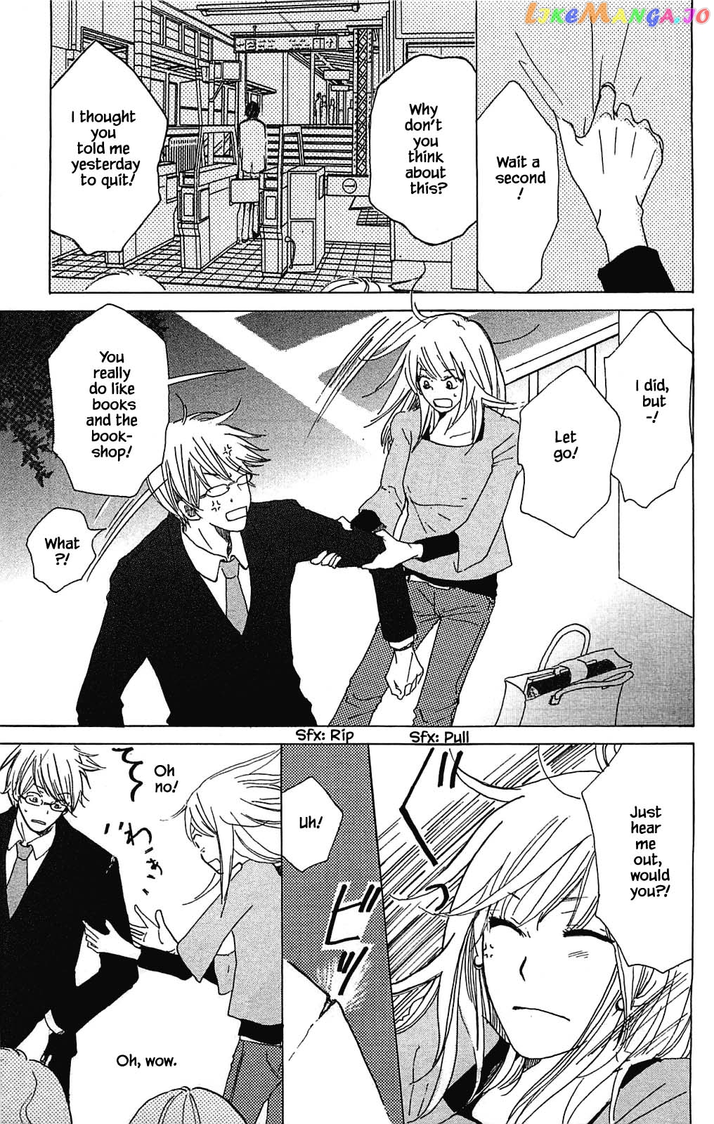 Honya no Mori no Akari chapter 5.2 - page 6