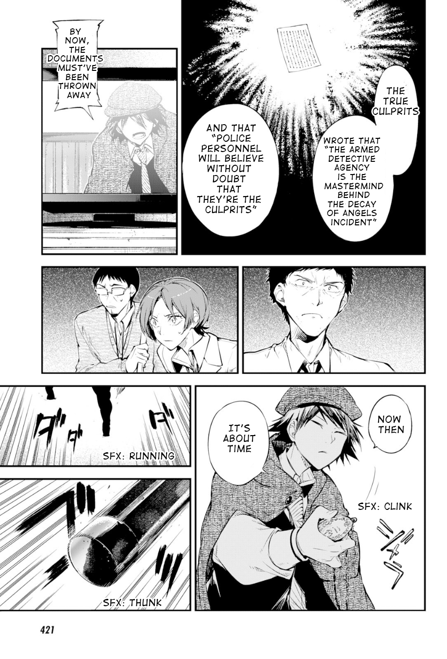 Bungou Stray Dogs Chapter 80 - page 34