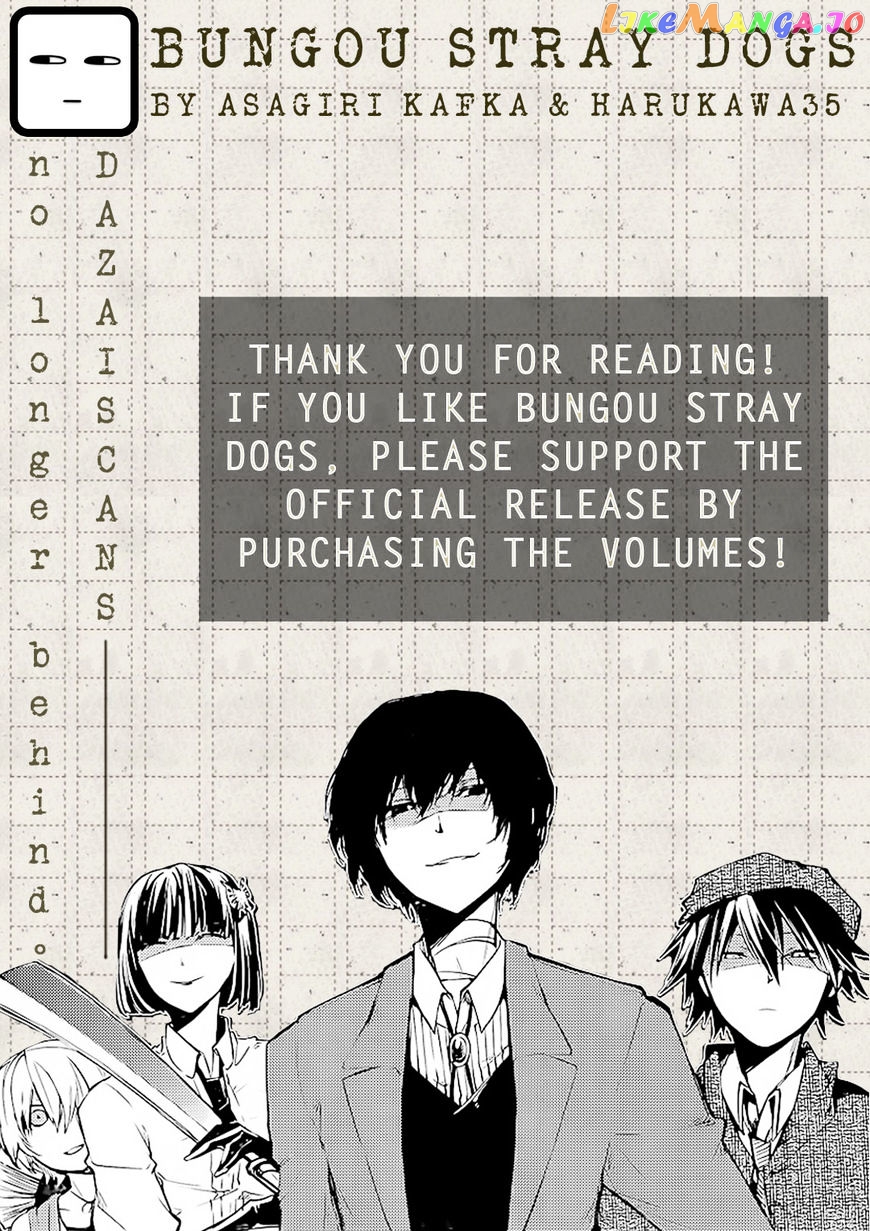 Bungou Stray Dogs Chapter 43 - page 44