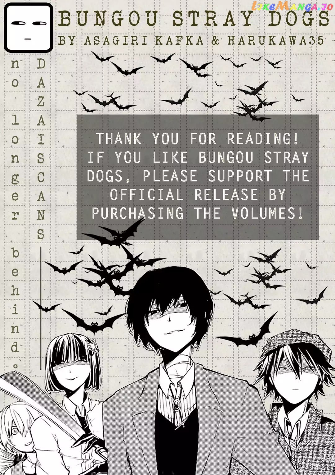 Bungou Stray Dogs Chapter 67 - page 39