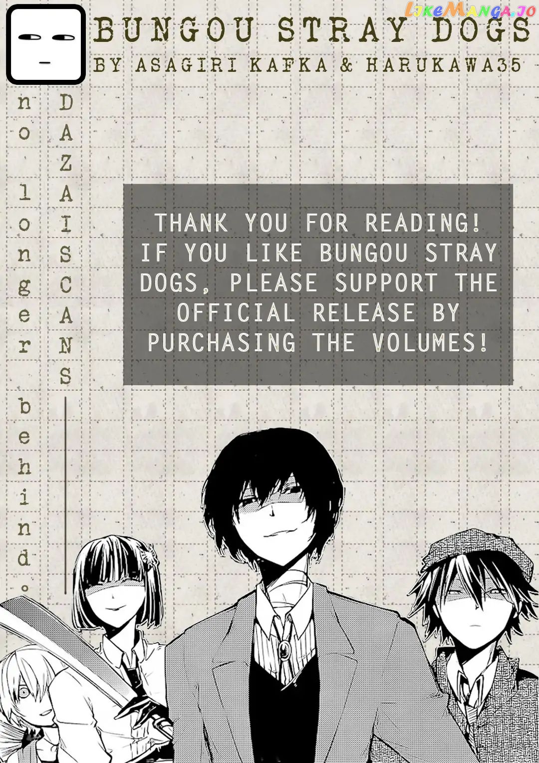 Bungou Stray Dogs Chapter 68 - page 34