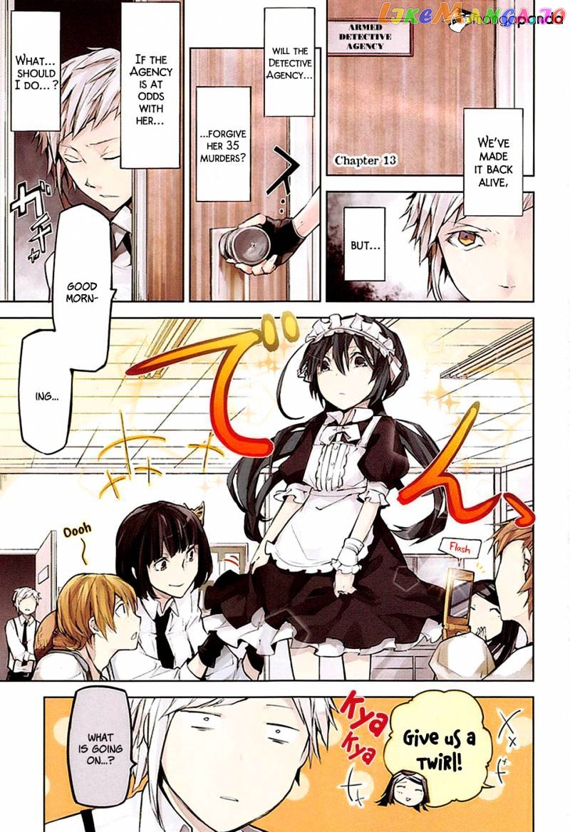 Bungou Stray Dogs Chapter 13 - page 3