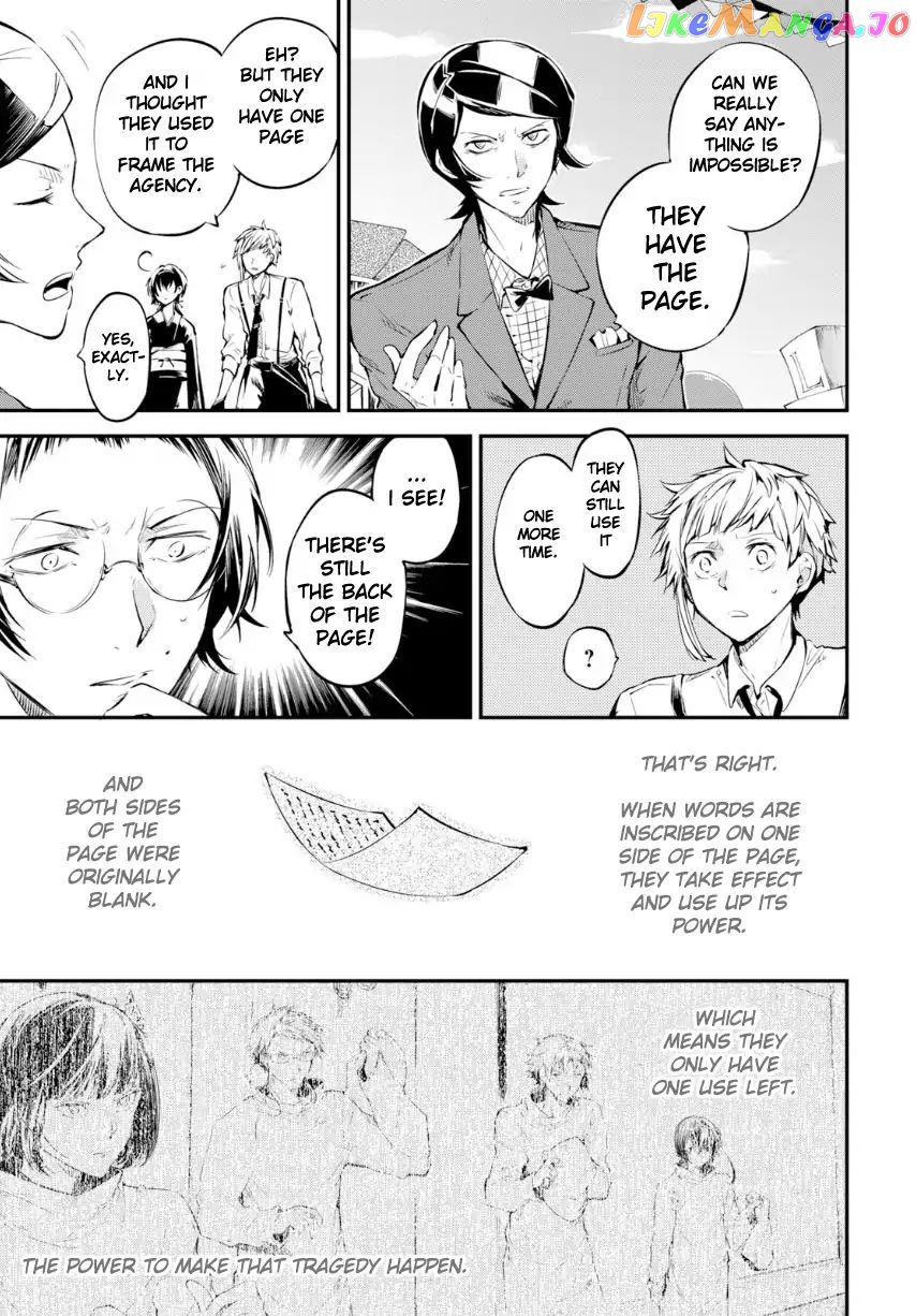 Bungou Stray Dogs Chapter 70 - page 34