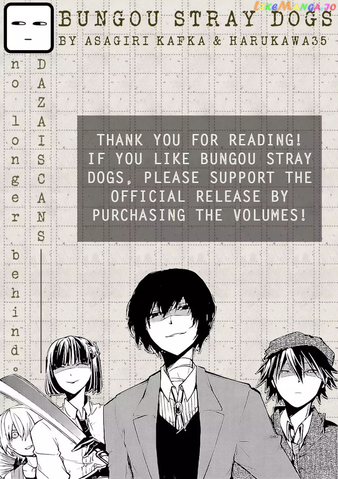 Bungou Stray Dogs Chapter 70 - page 42