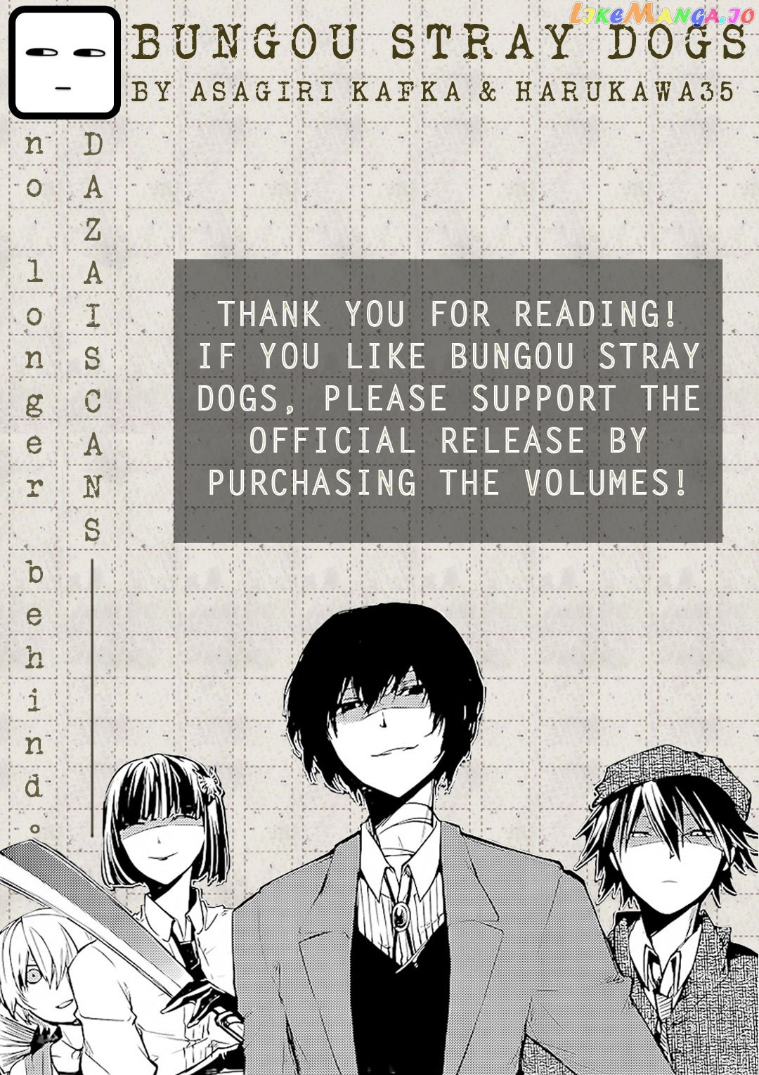 Bungou Stray Dogs Chapter 73 - page 33
