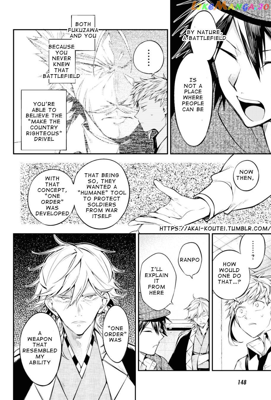 Bungou Stray Dogs Chapter 91 - page 22