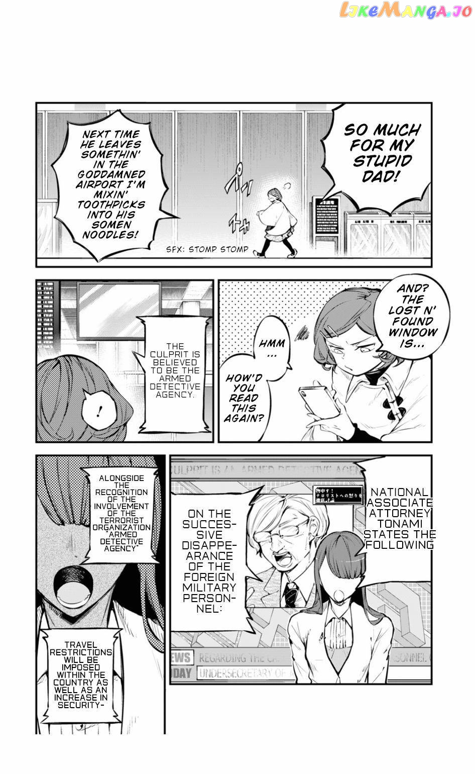 Bungou Stray Dogs Chapter 92 - page 3