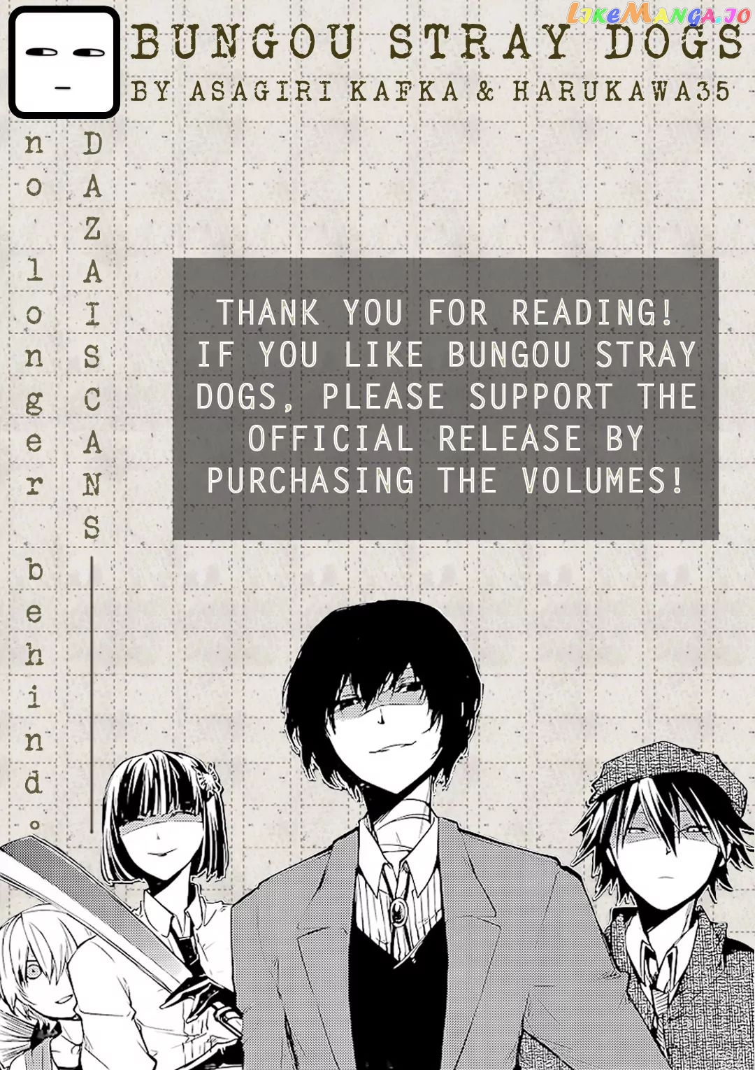 Bungou Stray Dogs Chapter 52 - page 37