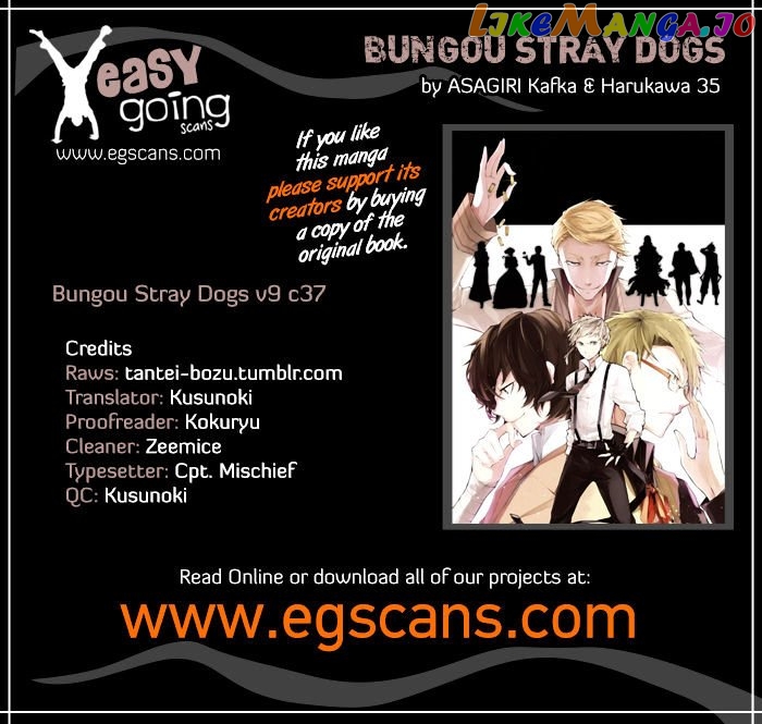 Bungou Stray Dogs Chapter 37 - page 1
